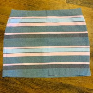 Gap striped skirt.